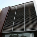 Fixed Louver Facade