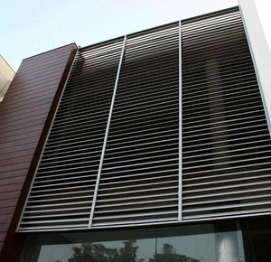 Fixed Louver Facade